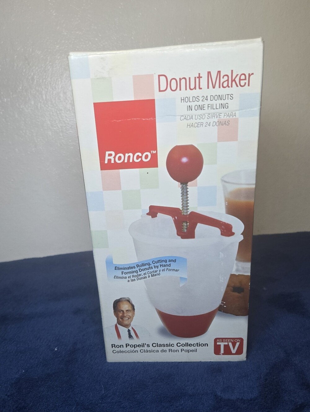 Ronco Donut Maker Ron Popeil's Classic Collection  As Seen On TV New Open Box